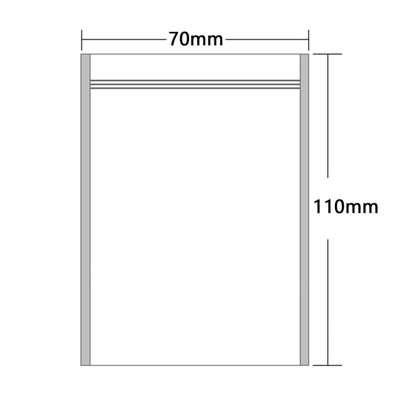 Ellbest 200pcs Antistatic Bag 2.75x4.33 inch Storage Resealable Bags for HDD and Other Electronic Devices Hard Drive - Image 2
